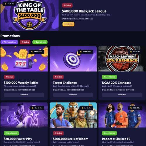 Avis et classement de Roobet : Casino et paris sportifs crypto en ligne légitimes